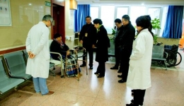 省卫生计生委徐旭副主任来院调研考察川大华西医院领办我院推进工作