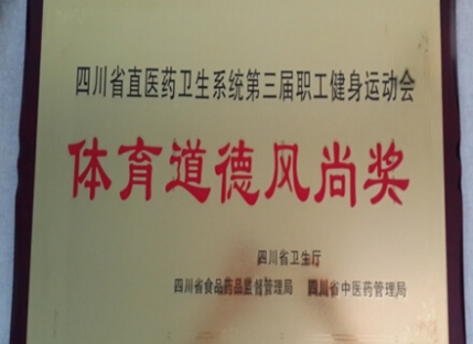 体育道德风尚奖