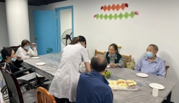 四川省老年医院（省五医院）组织病友  开展“手功能训练”康复活动  ——冰皮月饼制作