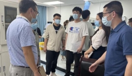 成都中医药大学附属医院针灸学校到四川 省老年医院(省五医院)参访交流