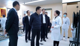 副省长杨兴平一行到四川省第五人民医院调研指导
